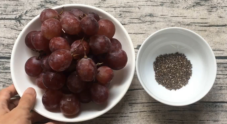 Nguyên liệu món ăn nước ép nho