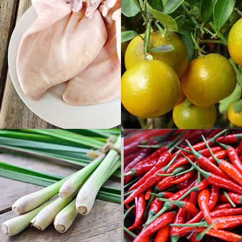 Nguyên liệu món ăn 3 cách làm tai heo ngâm chua ngọt