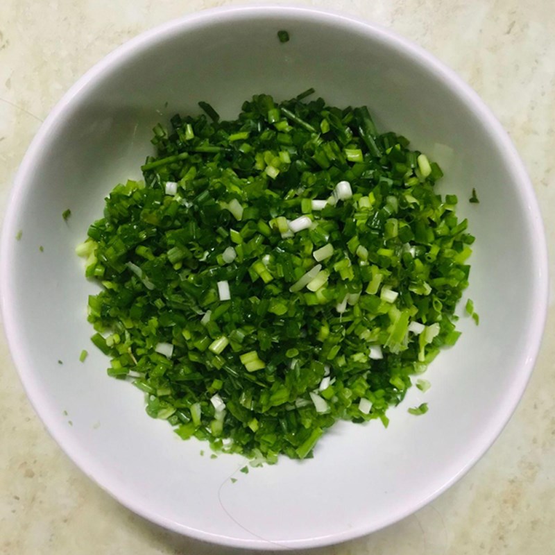Bước 4 Làm mỡ hành Sò dương nướng mỡ hành