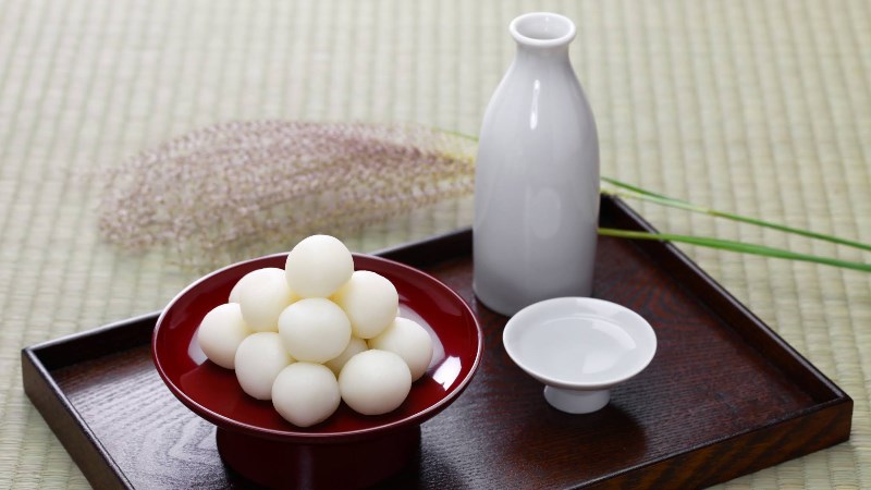 Bánh Tsukimi Dango - Nhật Bản