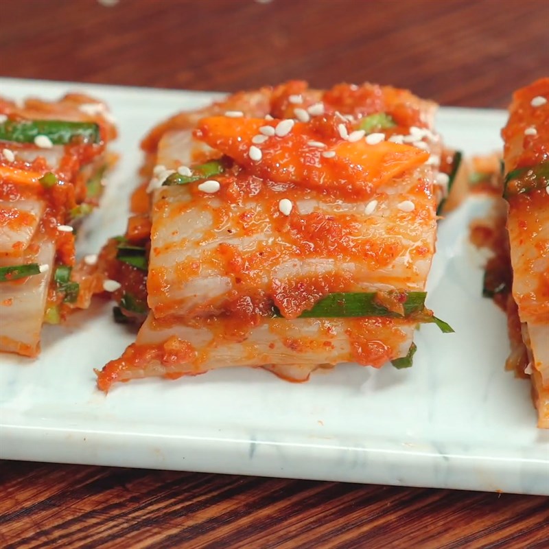 Bước 7 Thành phẩm Kim chi cải thảo