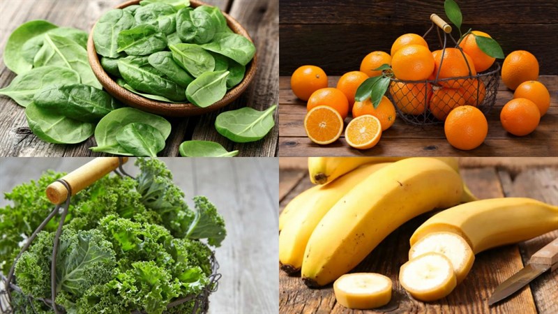 Nguyên liệu món ăn 7 cách làm sinh tố cải bó xôi