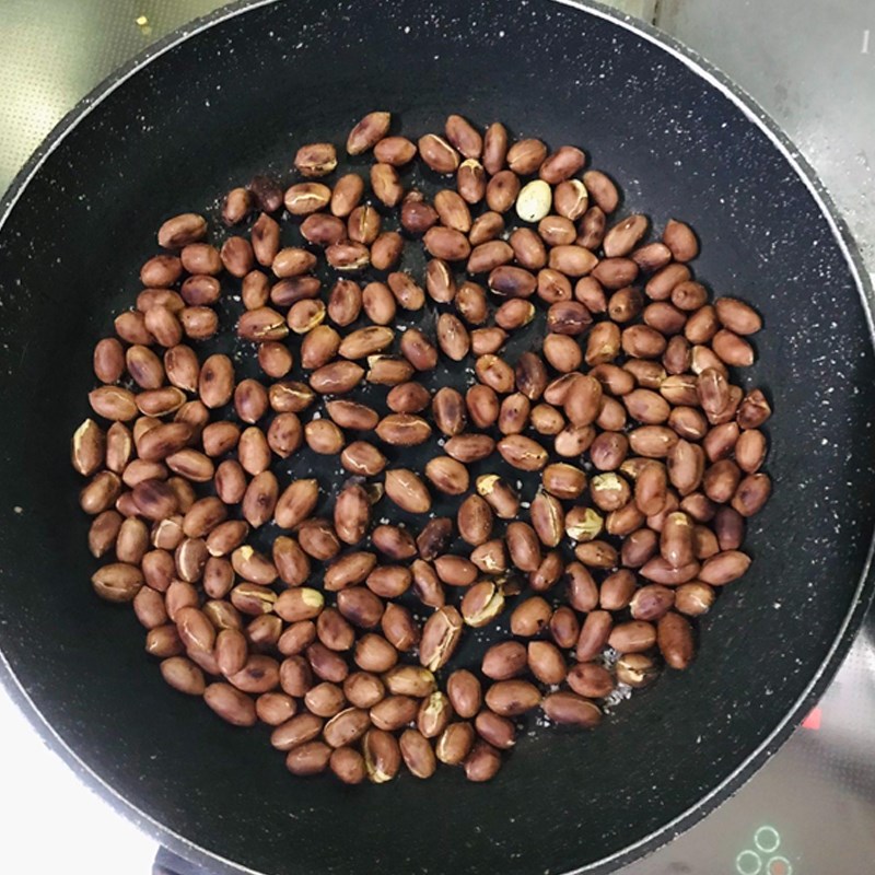 Bước 5 Rang đậu phộng Sò dương nướng mỡ hành