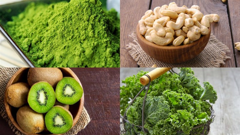 Nguyên liệu món ăn 3 cách làm sinh tố matcha