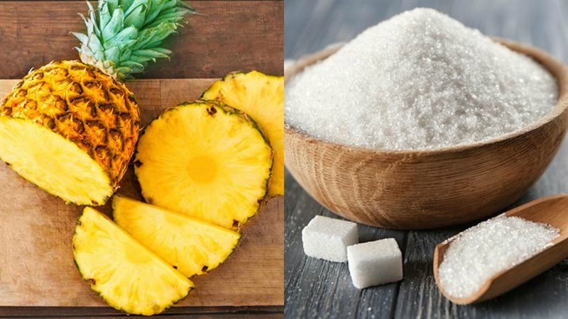 Nguyên liệu món ăn mứt thơm dẻo