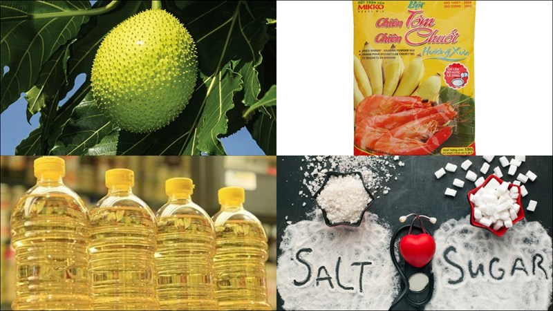 Nguyên liệu món ăn sake chiên giòn