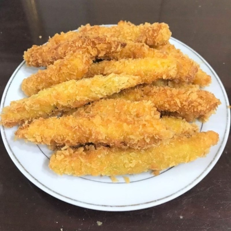 Bước 5 Thành phẩm Bánh khoai lang chiên xù