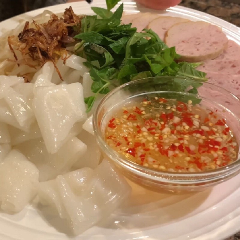 Bước 5 Thành phẩm Bánh ướt chả lụa