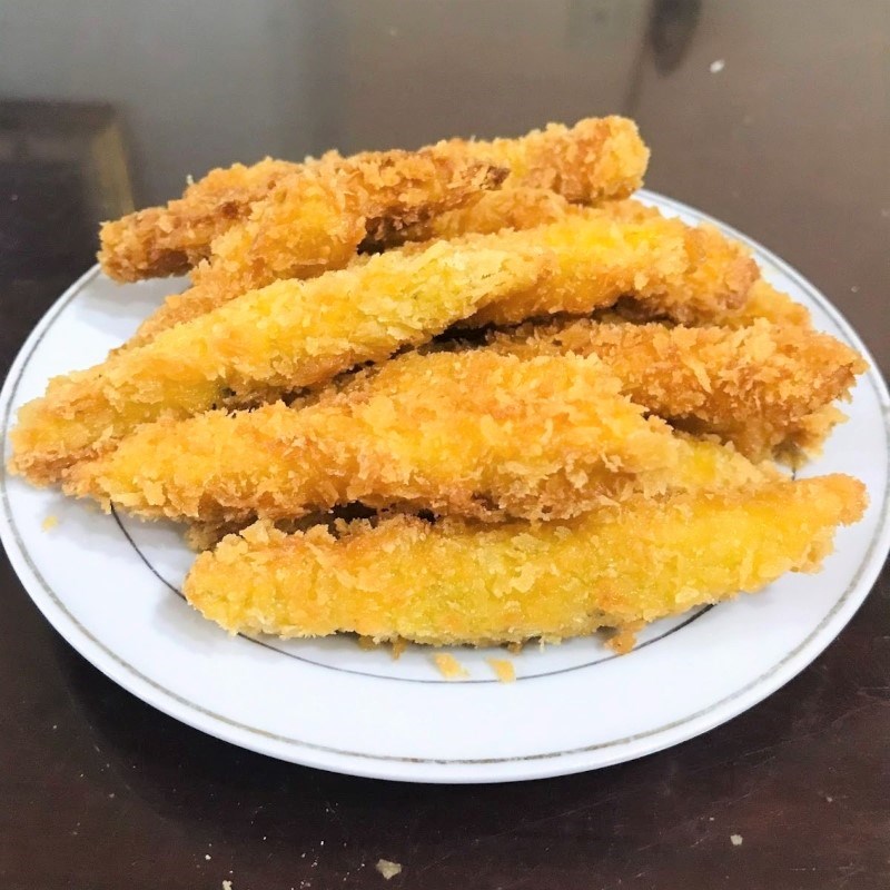 Bước 5 Thành phẩm Bánh khoai lang chiên xù