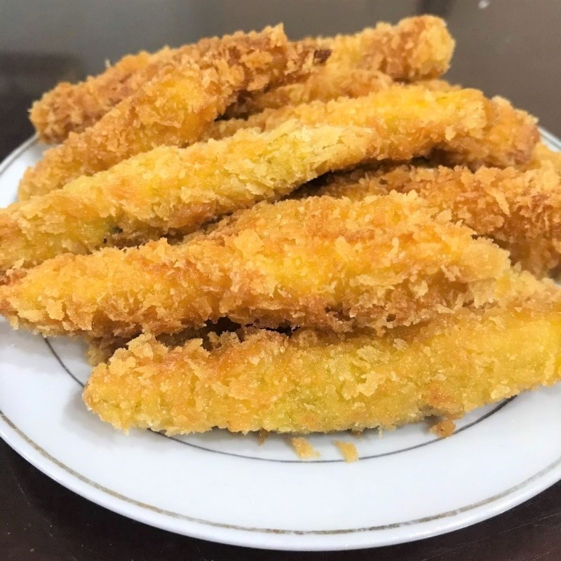 Bước 5 Thành phẩm Bánh khoai lang chiên xù