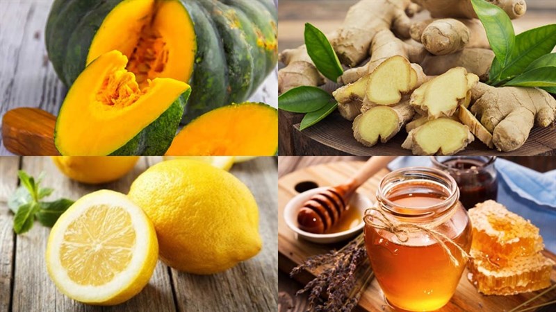 Nguyên liệu món ăn 5 cách làm nước ép bí đỏ
