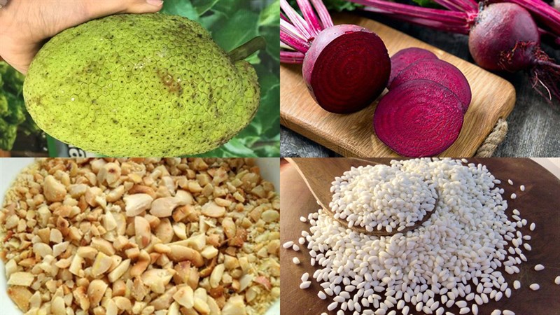 Nguyên liệu món ăn chè sake trân châu đỏ