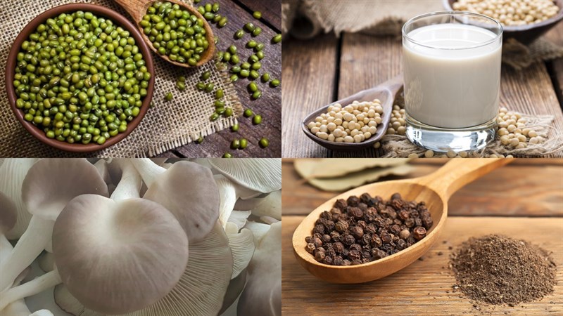 Nguyên liệu món ăn 2 cách làm trứng chiên chay