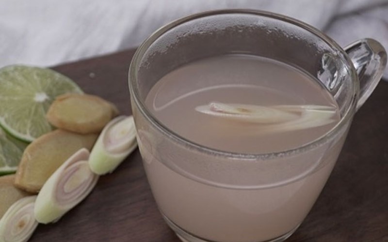 Trà chanh sả gừng 