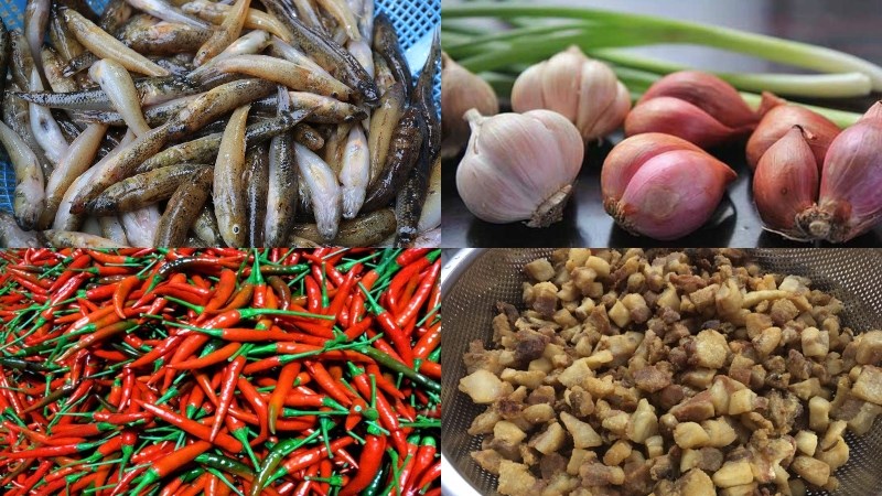 Nguyên liệu món ăn cá bống kho tộ