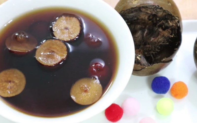 Trà la hán quả táo tàu