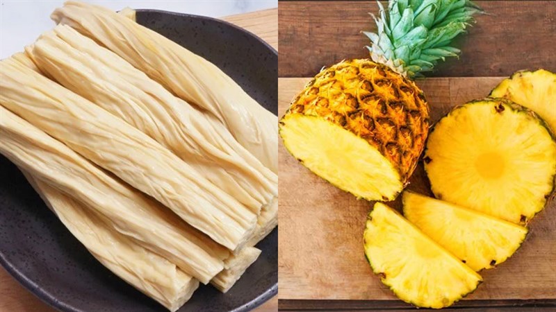 Nguyên liệu món ăn 4 cách làm tàu hũ ky kho chay