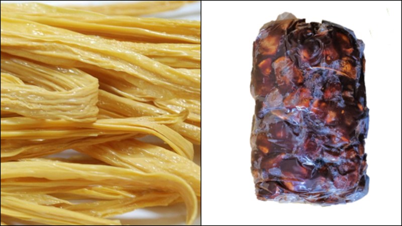 Nguyên liệu món ăn 4 cách làm tàu hũ ky kho chay