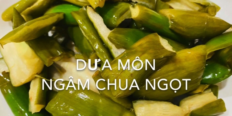 Cach lam DUA MON NGAM CHUA NGOT theo cong thuc cua me thom gion tan va rat de lam Nho Huan Foods 1 3 screenshot 1200x676 1
