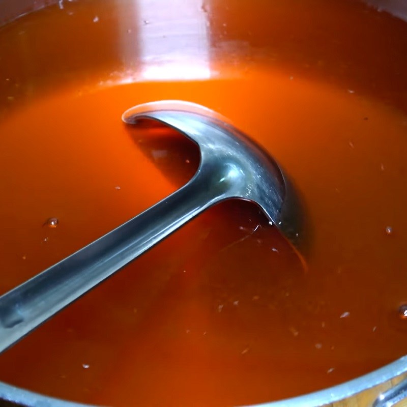 Bước 3 Pha nước mắm Nước mắm ăn bún thịt nướng