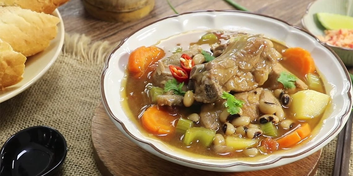 CookyVN Cach lam mon SUON NAU DAU ngon tuyet tai nha Cooky TV 0 1 screenshot 1200x676 1