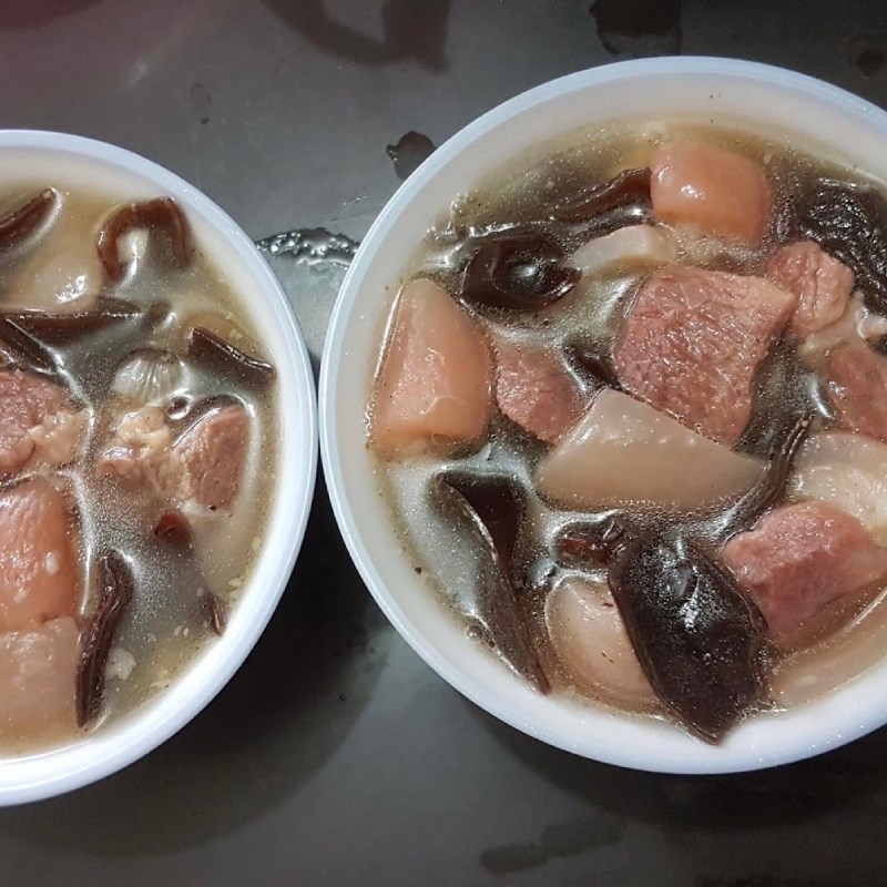 Bước 3 Nấu thịt đông Thịt đông chân giò (Công thức được chia sẻ từ người dùng)