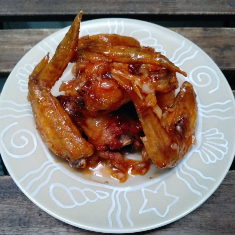 Bước 4 Thành phẩm Cánh gà sốt me