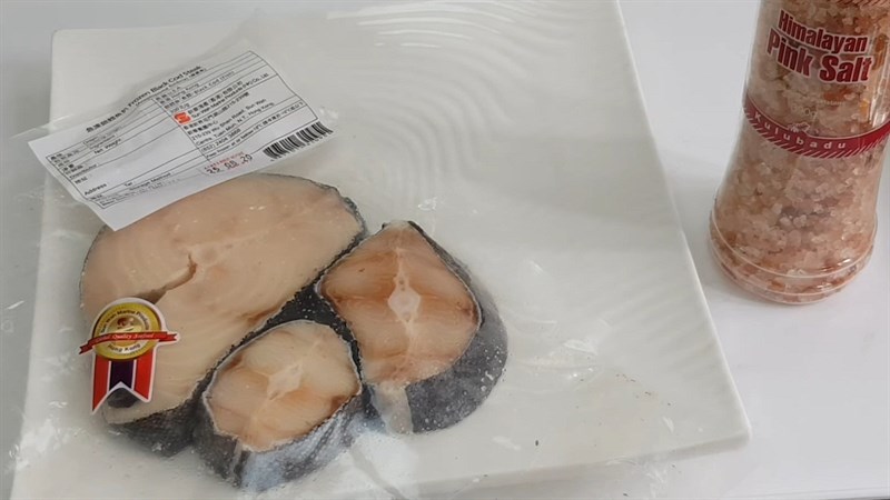 Nguyên liệu món ăn cá tuyết nướng sốt miso và nướng muối