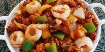 Easy Chinese recipe Sweet Sour Pork with added lychees Putien style E59295E59A95E88289 0 3 screenshot 1200x676 1