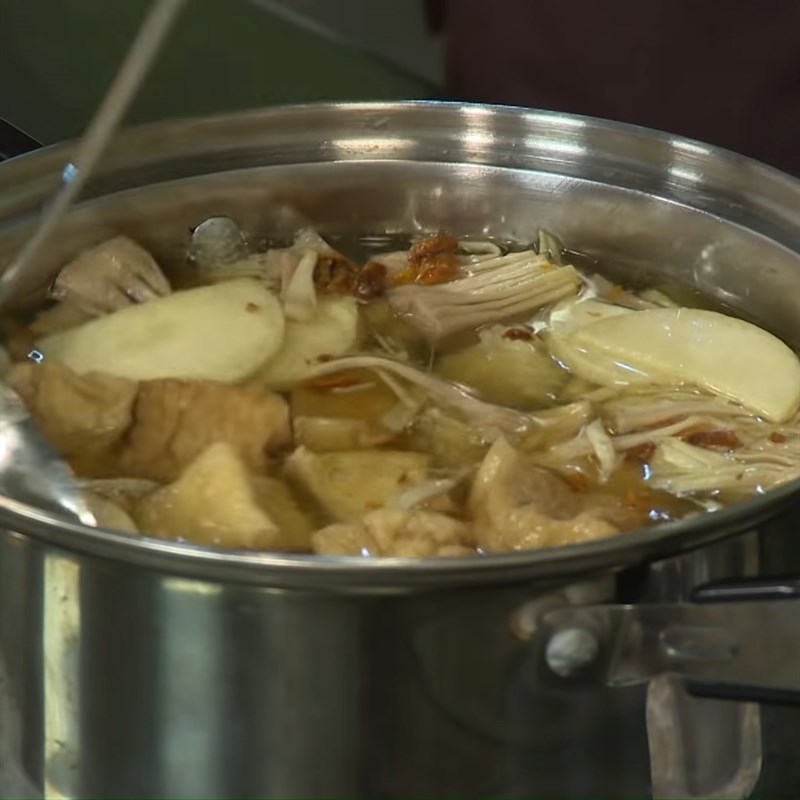 Bước 3 Nấu canh mít Canh mít non nấu nghệ
