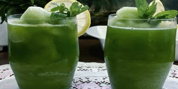 4 Công thức sinh tố chanh tươi mát lạnh giải nhiệt ngày hè 58 REFRESHING Lemon Mint Smoothie Table Salt 0 3 screenshot 1200x676 1