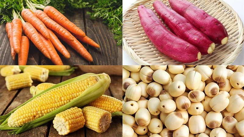 Nguyên liệu món ăn nước dashi rau củ