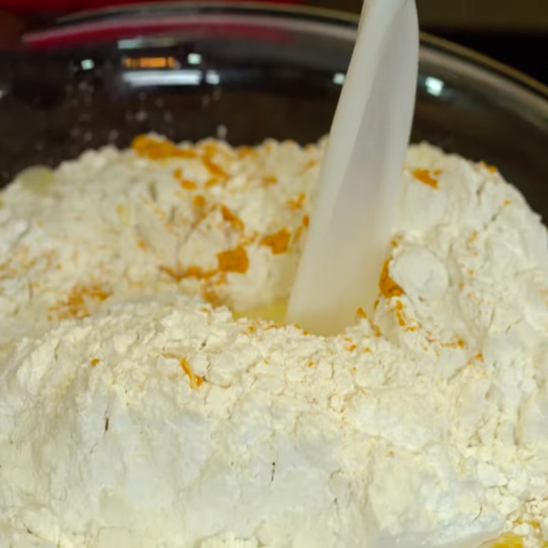 Bước 2 Trộn bột bánh xèo Bánh xèo nấm mối
