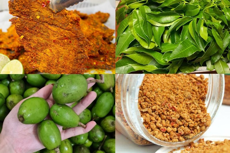 Nguyên liệu món ăn gỏi bò cóc non