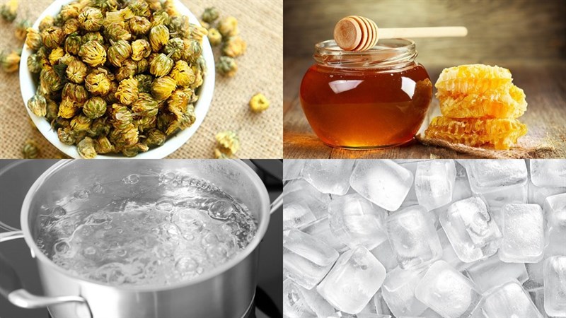 Nguyên liệu món ăn trà hoa cúc