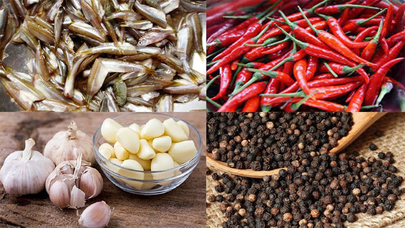 Nguyên liệu món ăn 2 cách làm cá lòng tong kho