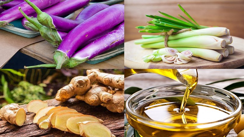 Nguyên liệu món ăn 2 cách làm cà tím xào chay