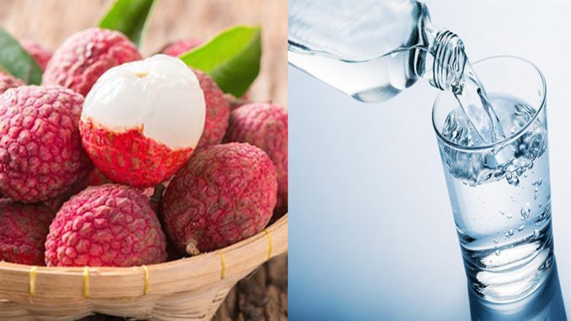 Nguyên liệu món ăn nước ép vải thiều