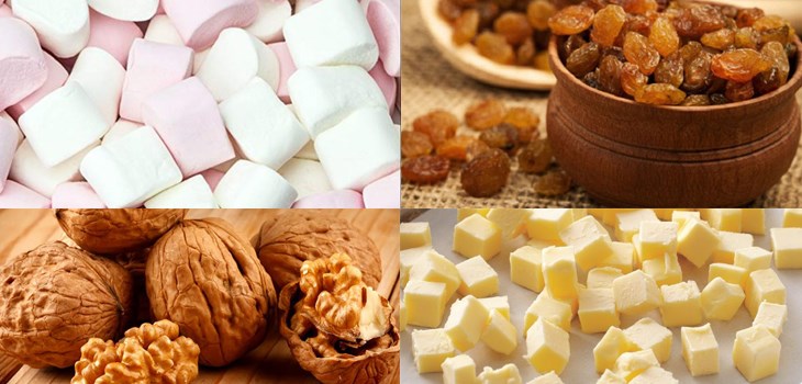 Nguyên liệu món ăn 2 cách làm kẹo nougat