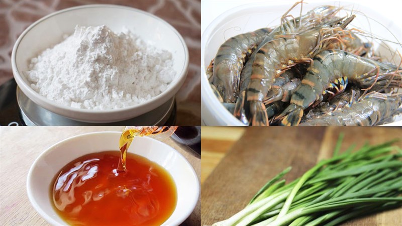 Nguyên liệu món ăn bánh bột lọc phan thiết
