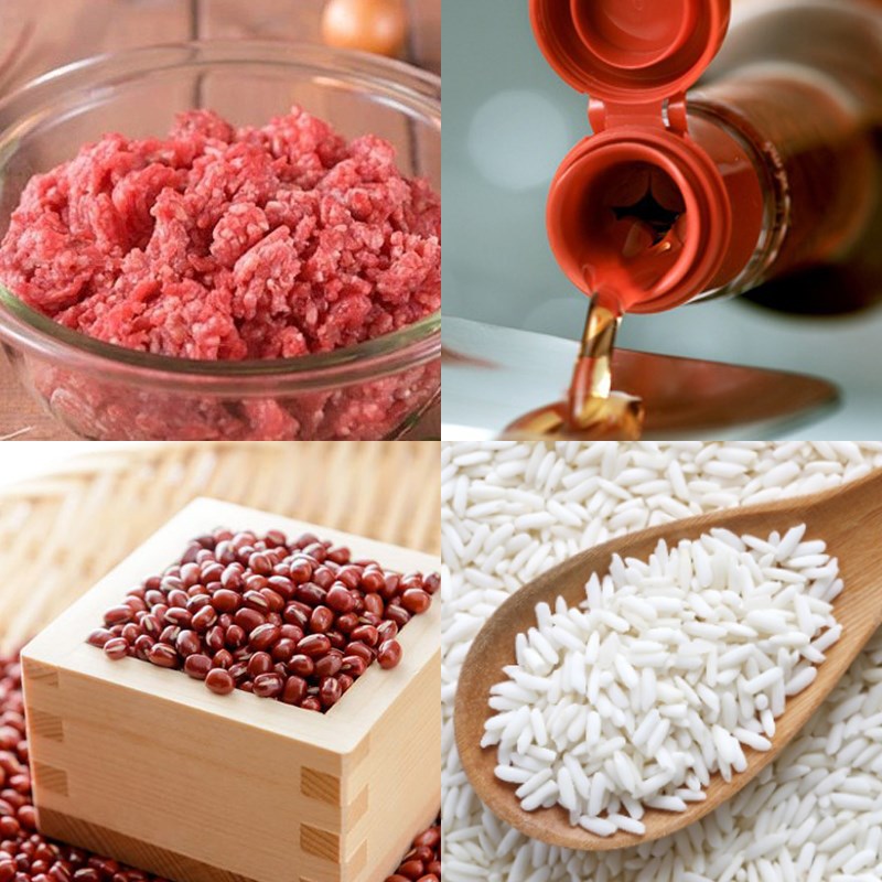 Nguyên liệu món ăn 3 cách nấu cháo đậu đỏ