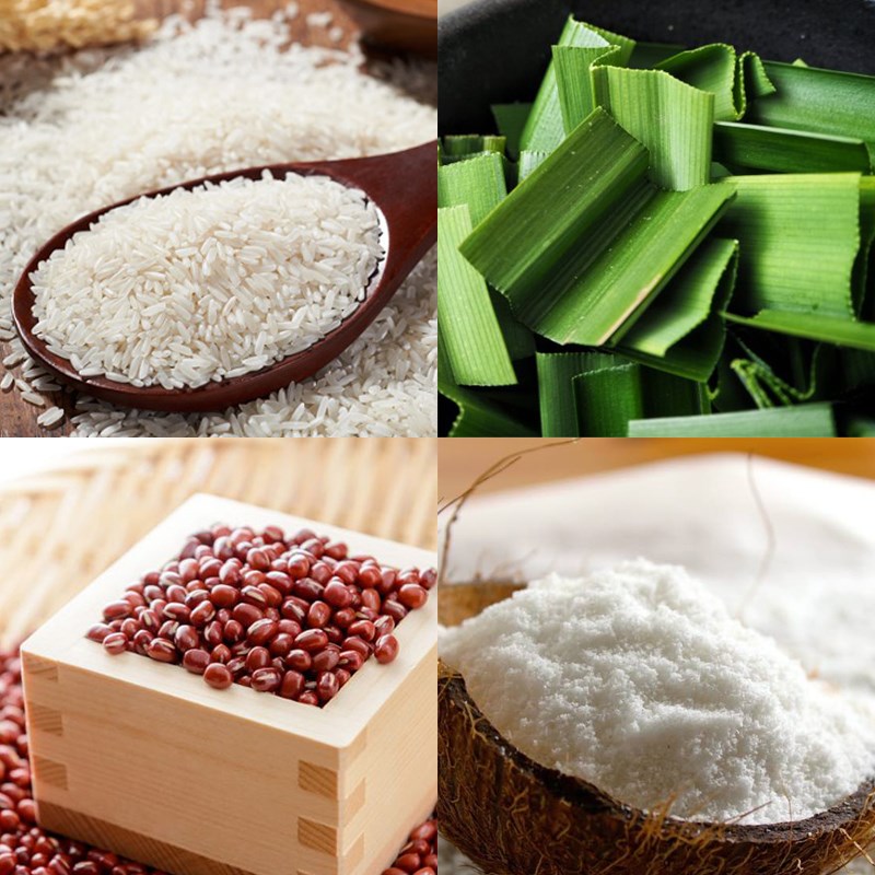 Nguyên liệu món ăn 3 cách nấu cháo đậu đỏ