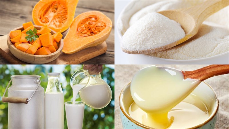 Nguyên liệu món ăn 3 cách làm bánh flan chay