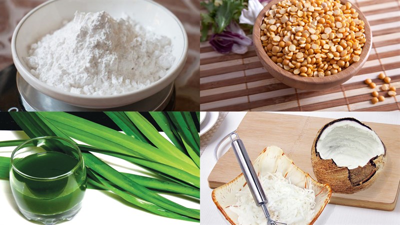 Nguyên liệu món ăn 3 cách làm bánh xu xê truyền thống