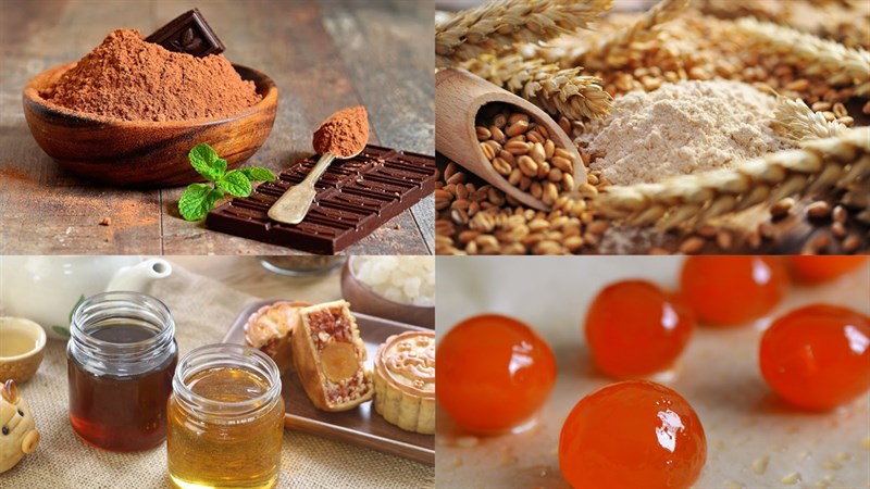 Nguyên liệu món ăn 3 cách làm bánh trung thu socola