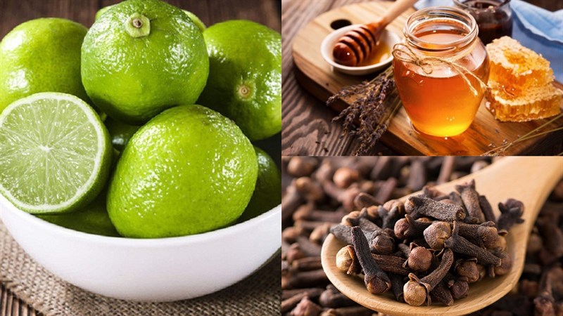 Nguyên liệu món ăn chanh ngâm mật ong, chanh ngâm mật ong gừng