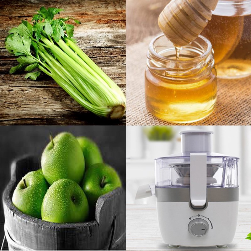 Nguyên liệu món ăn công thức rau cần tây làm đẹp da, vóc dáng