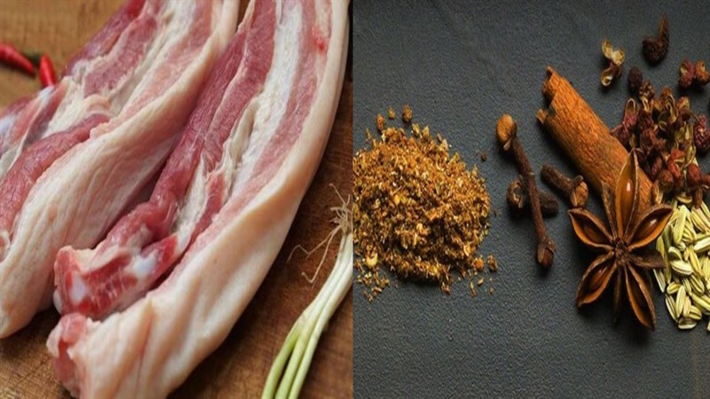 Nguyên liệu món ăn jambon thịt nguội không cần cột dây