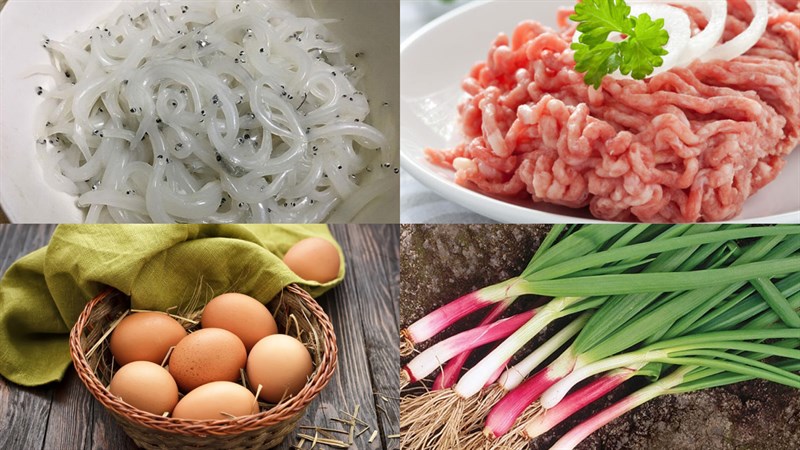 Nguyên liệu món ăn chả cá ngần