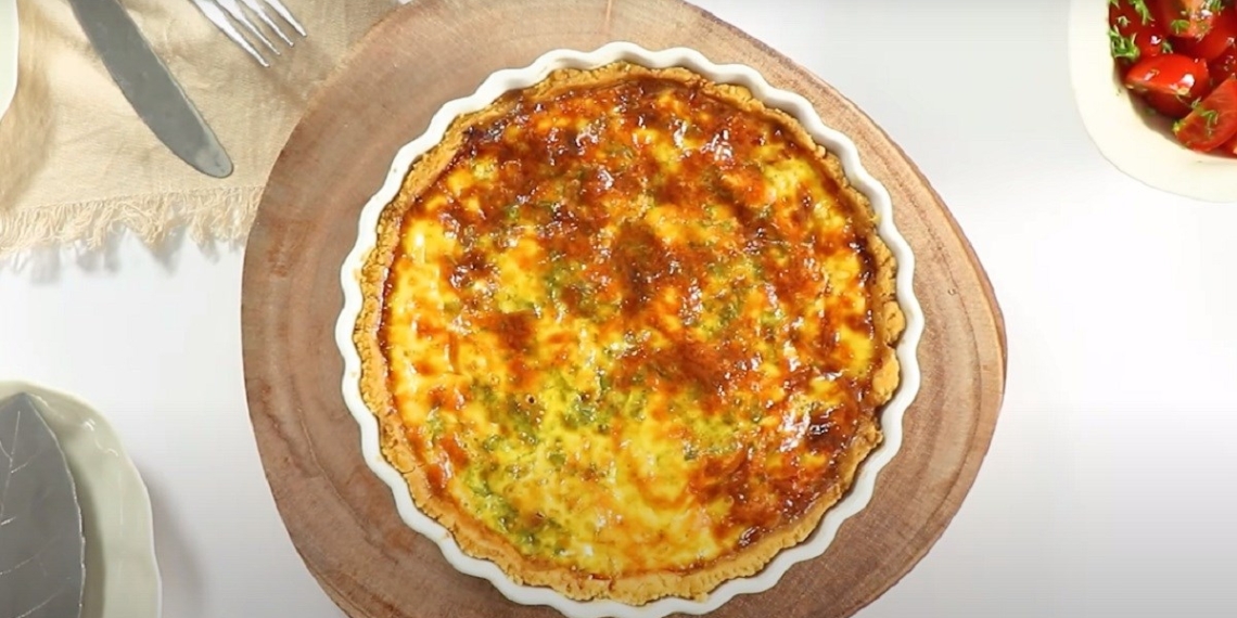 Cách làm bánh tart mặn - Quiche Lorain chuẩn vị Pháp thơm ngon dễ làm 1 avadai 1200x676 12